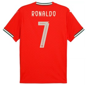 Portugalsko Ronaldo 7 Domácí 2025 - Fotbalové Dresy (S/S)